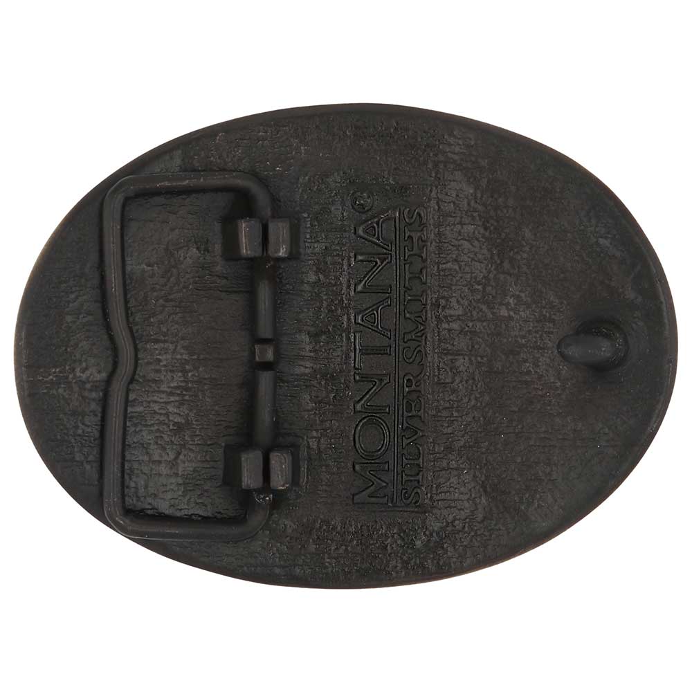 Oklahoma State Heritage Attitude Buckle