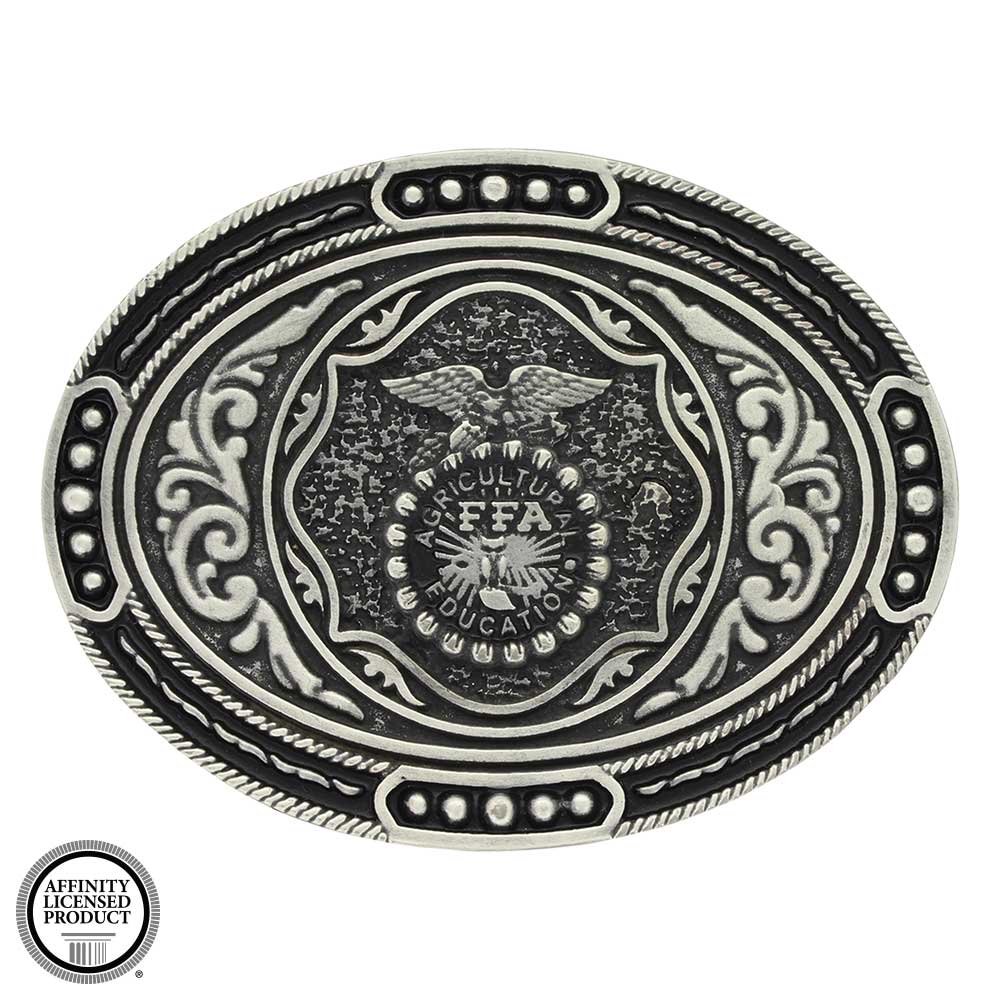 Classic FFA Antiqued Attitude Buckle