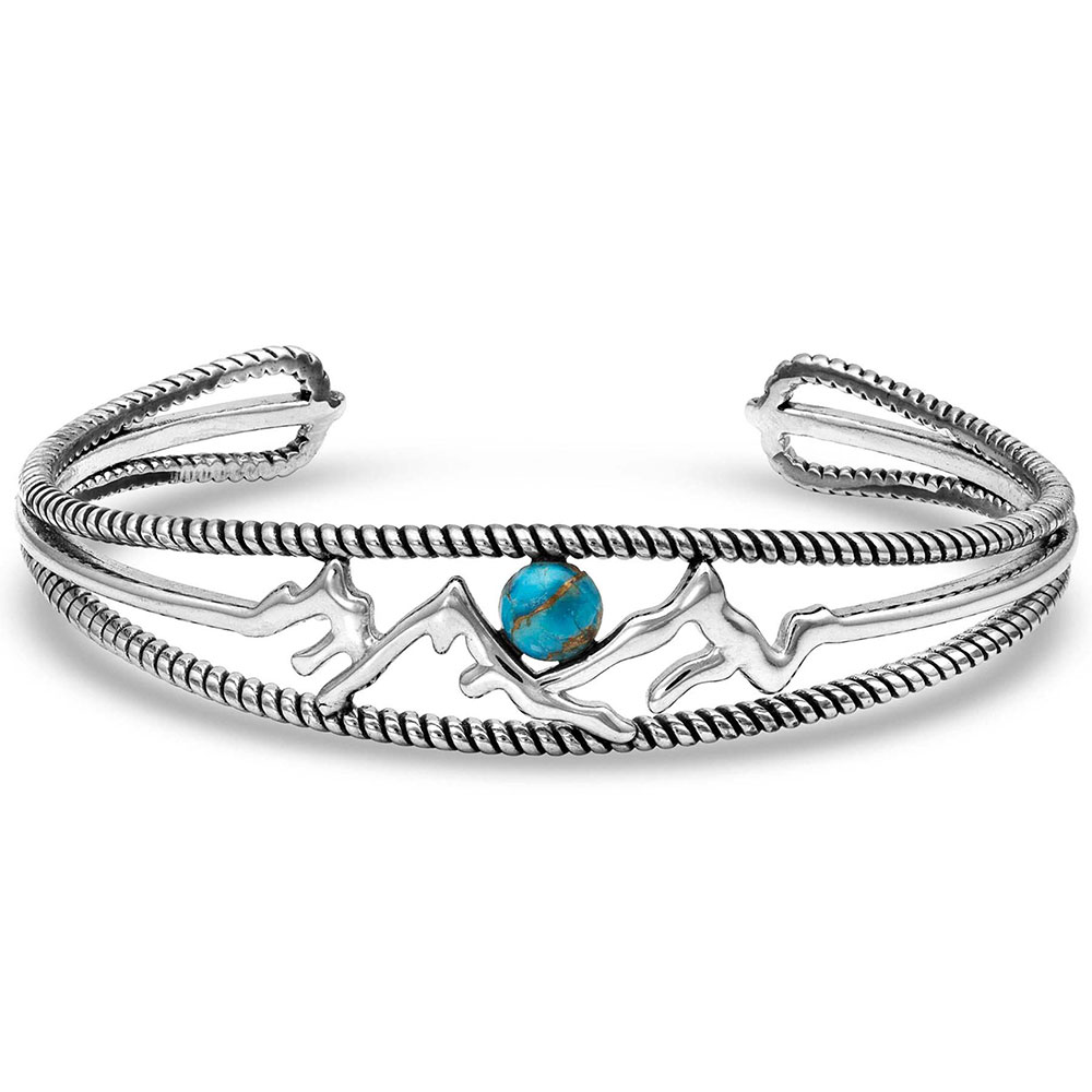 Pursue the Wild Another Mountain Turquoise Cuff Bracelet