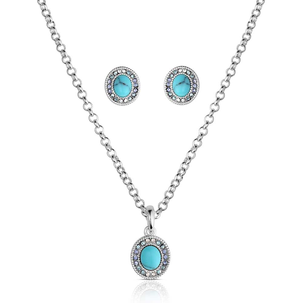 Northern Sky Turquoise Jewelry Set | Montana Silversmiths