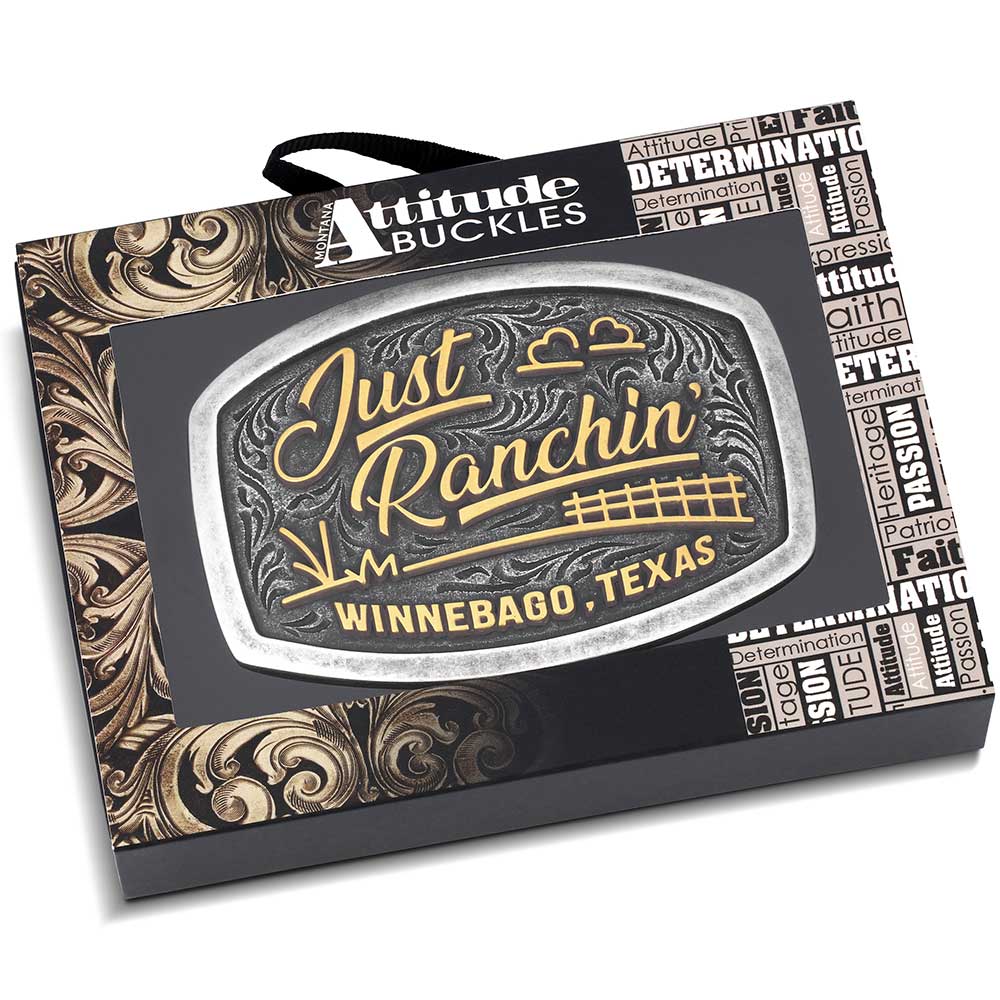 Dale Brisby Texas Homestead Buckle