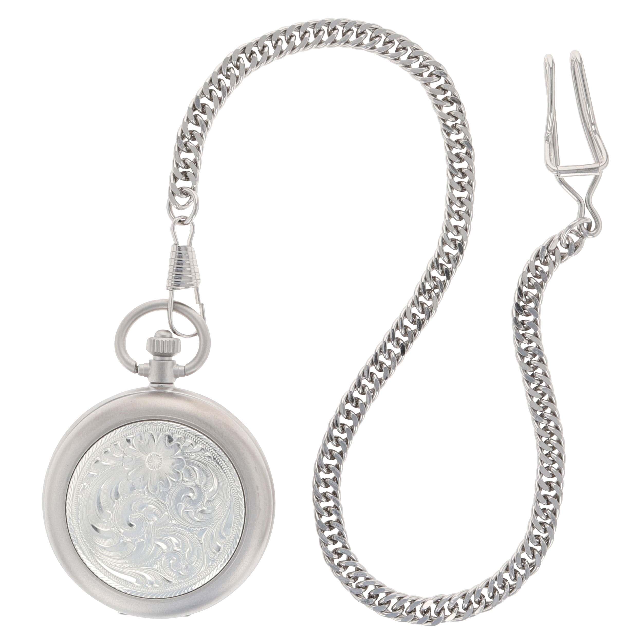 Buy silver pocket clearance watch