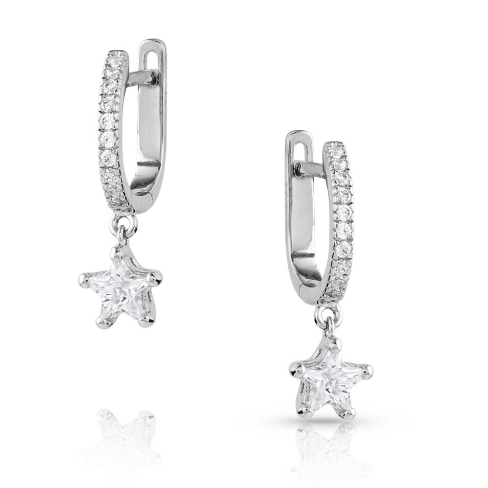 Catch a Falling Star Crystal Earrings