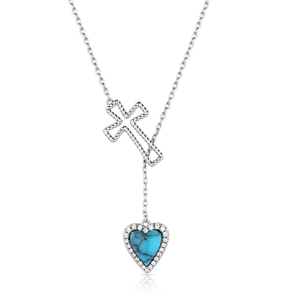 Anchored in Love and Faith Necklace