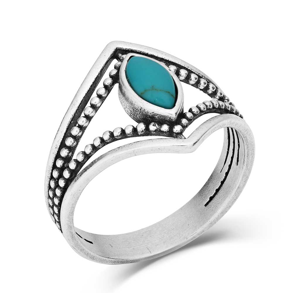 Turquoise Mirage Ring - size 9