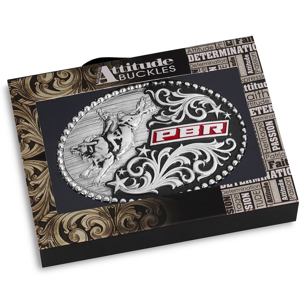 Eight Seconds Style PBR Buckle | Montana Silversmiths