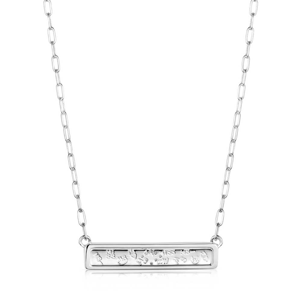 Golden Horizon Bar Necklace