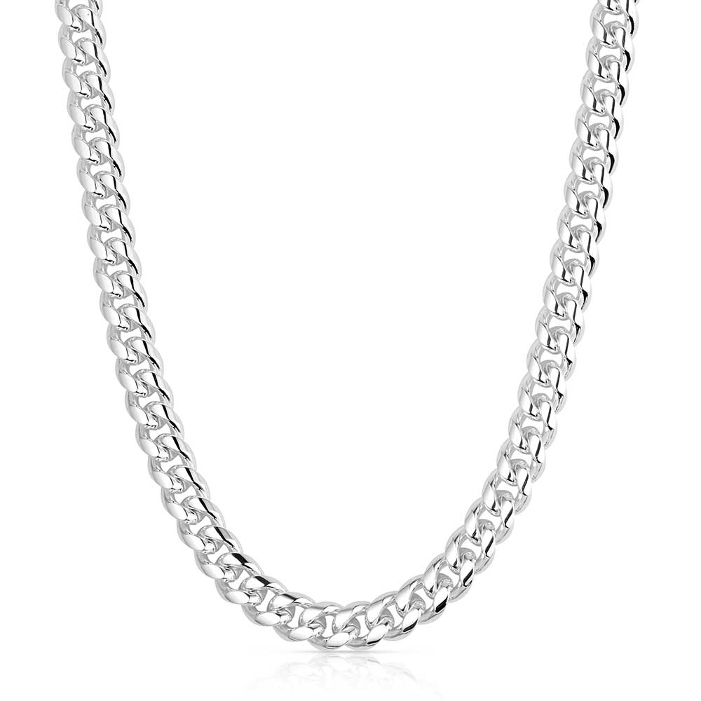 Frosted Luster Chain Necklace | Montana Silversmiths