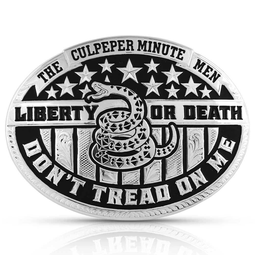 Two-Tone Liberty Belt Buckle