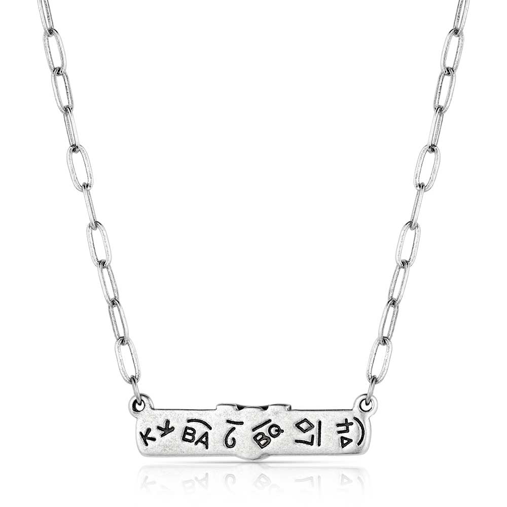 Wild and Free Bar Necklace