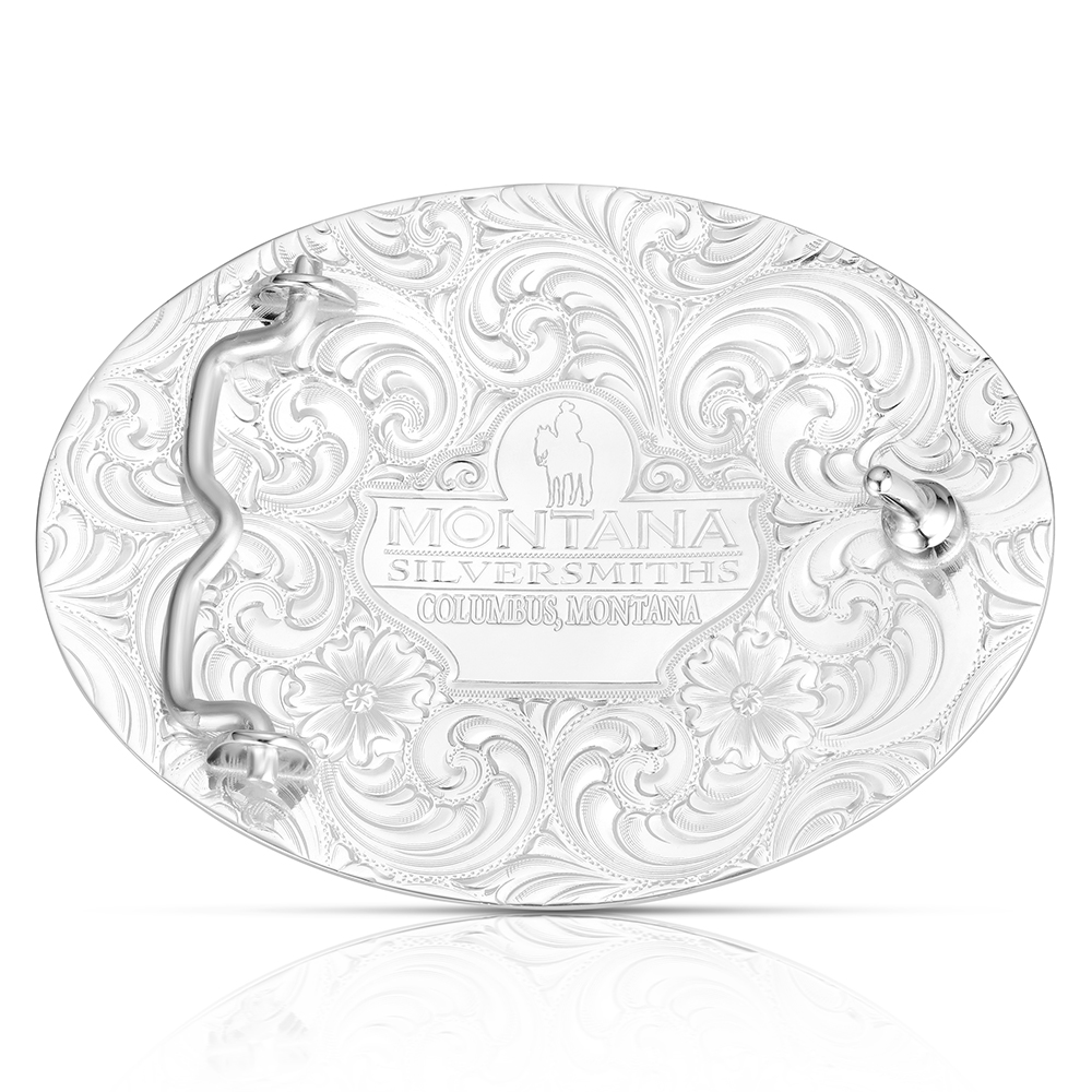 Undeniable Faith Buckle with Praying Cowboy