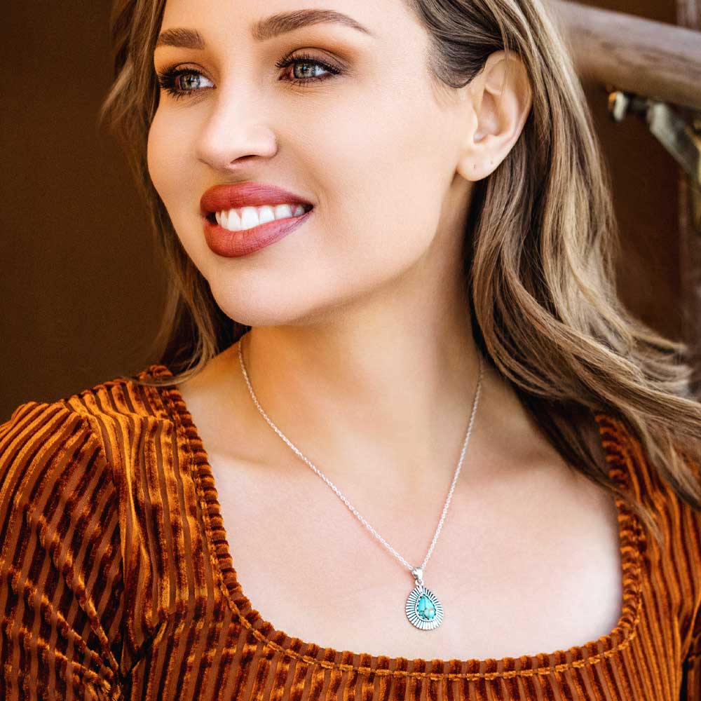 Turquoise Sunrise Necklace