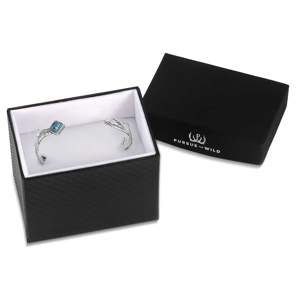 Rugged Beauty Turquoise Cuff Bracelet