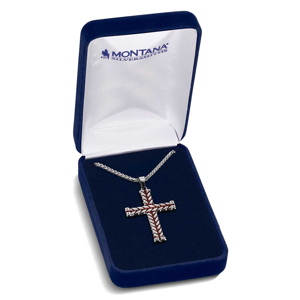 Bound Faith Cross Necklace | Montana Silversmiths Bound Faith Cross Necklace | Montana Silversmiths