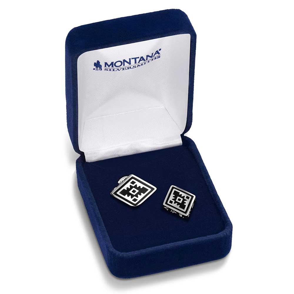 Southwest Engraved Cuff Links