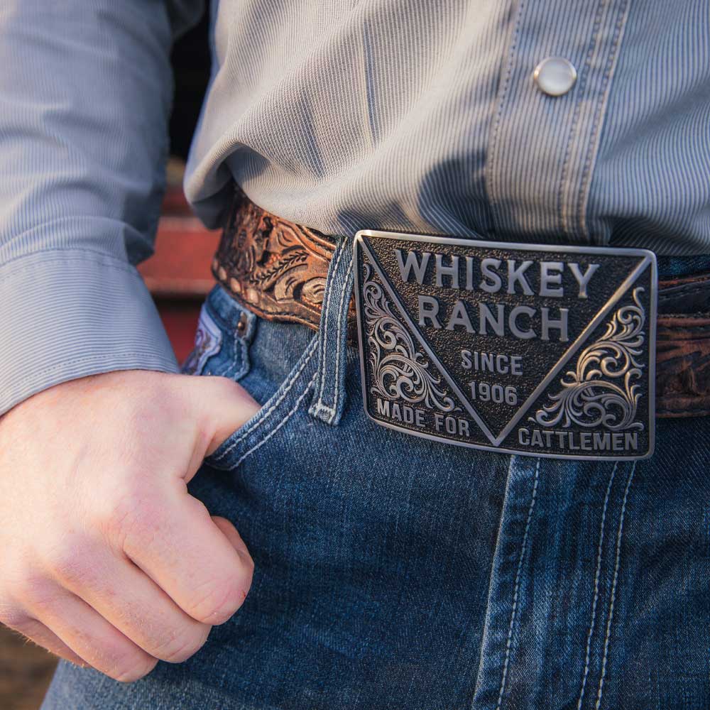 1906 Cattlemen Whiskey Ranch Buckle