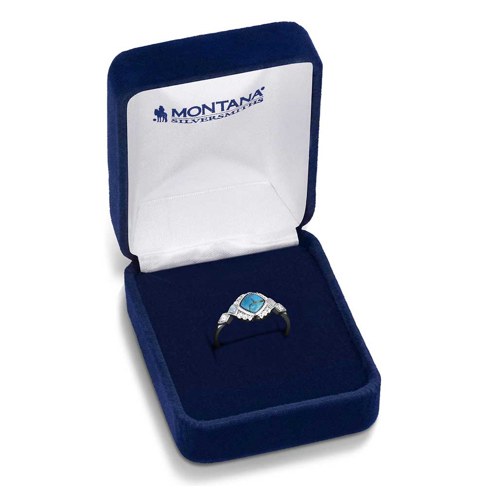Crowned Glacier Ring