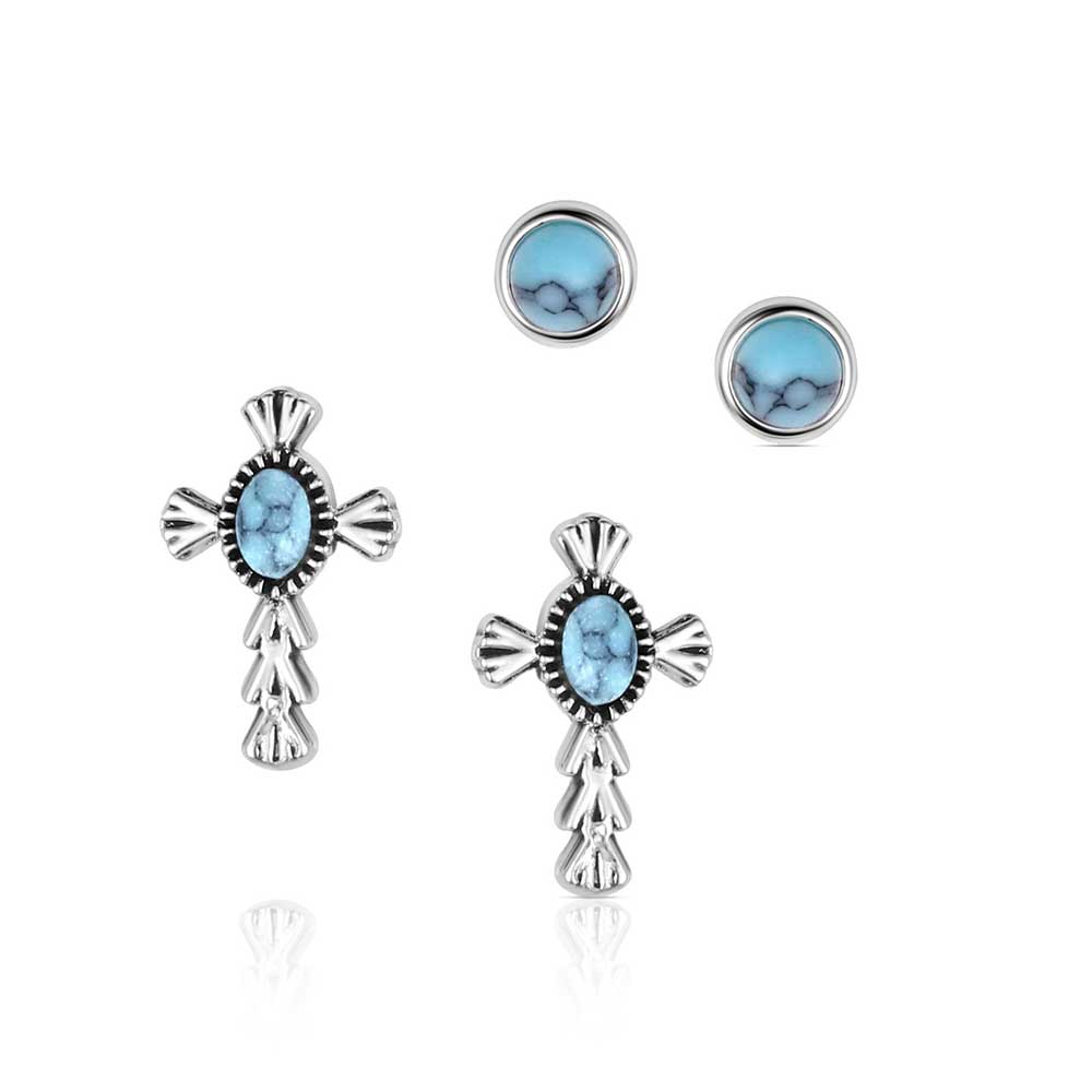 Unbroken Faith Earring Set | Montana Silversmiths