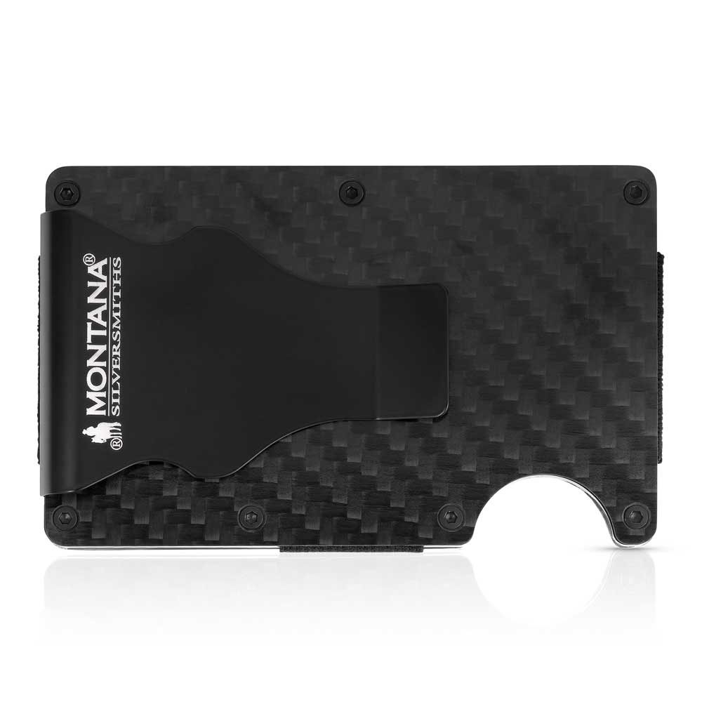 Dawn's Early Light Gunmetal Credit Card and Cash Case | Montana